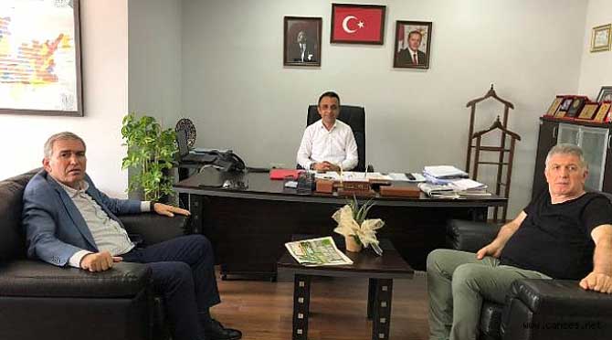 ASKF BAŞKAN YARDIMCISI FATİH ÇELİKEL’İ ZİYARET ETTİ