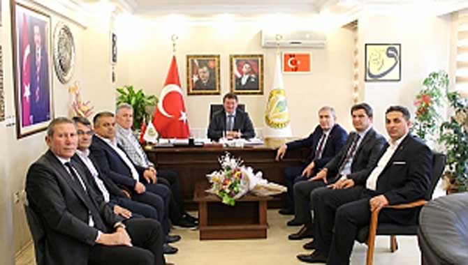 ASKF BAŞKANI YAŞAR ZIMBA GÜNDOĞDU’YU ZİYARET ETTİ