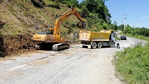 BALLIKAYA - TAŞBURUN YOLU GENİŞLİYOR