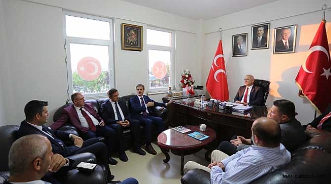 Başkan Alemdar’dan MHP’ye İade-i Ziyaret
