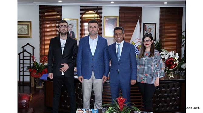 Başkan Burak’tan Özen ve Bayar’a hayırlı olsun ziyareti