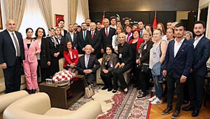 Cumhuriyet Halk Partisi Kemal Kılıçdaroğlu’nu Ziyarete Gitti