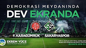 Final Çoşkusu Demokrasi Meydanında Yaşanacak