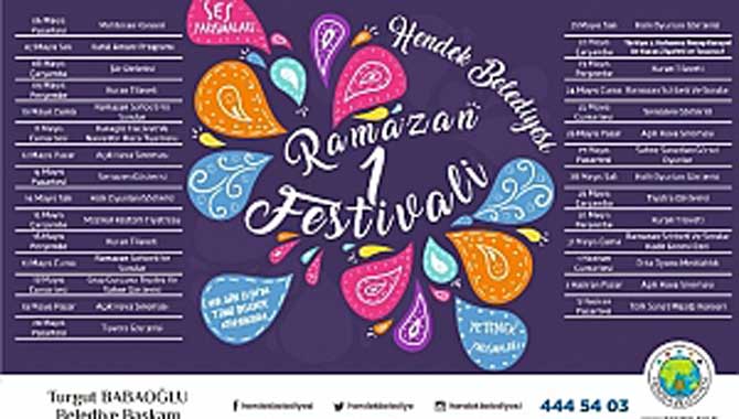 Hendek Belediyesi 1. Ramazan Şenlikleri