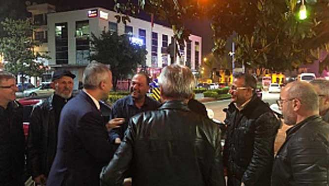 İFTAR SONRASI ESNAF ZİYARETİ