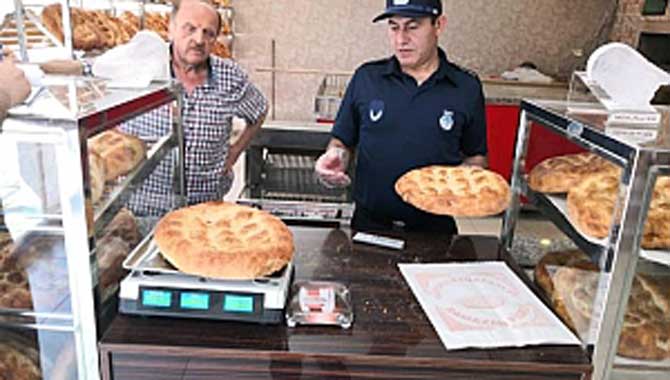 RAMAZAN PİDESİNE HİJYEN VE GRAMAJ KONTROLÜ