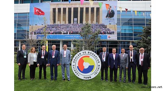 Sakarya Ticaret Borsası TOBB delegeleri 75.Genel Kurula katıldı…