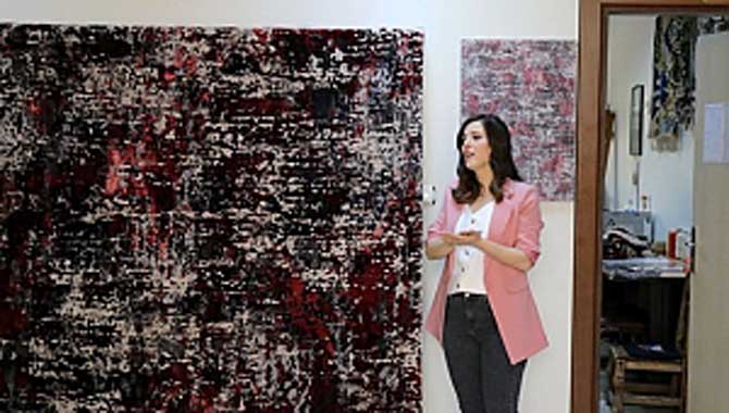 Sanat Tasarım ve Mimarlık Fakültesinde Düğüm Sergisi