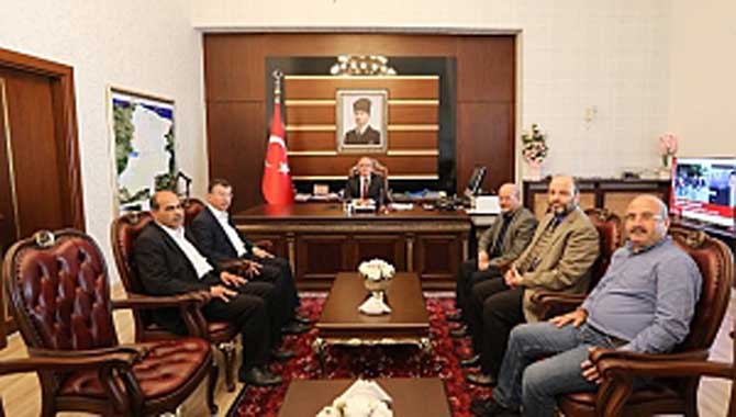 Şanlıurfa STK İnsani Yardım Platformundan Vali Nayir’e Ziyaret