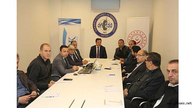 SATSO 8. Meslek Komitesi SGK İl Müdürü’nü Ağırladı