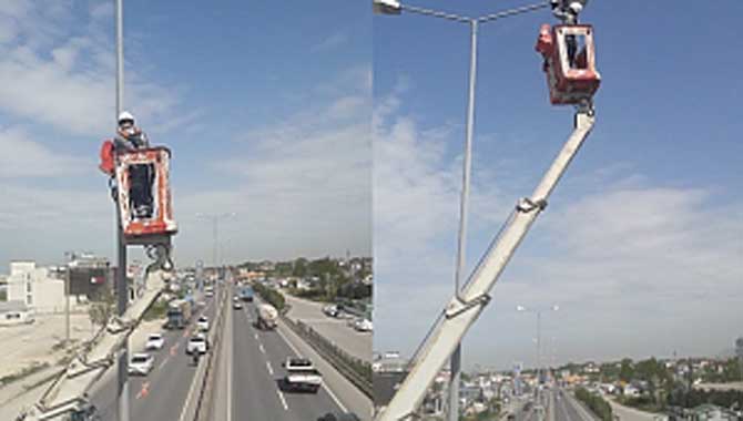 SEDAŞ AYDINLATMA İÇİN GECE GÜNDÜZ ÇALIŞIYOR