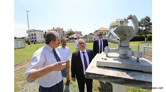 Vali Nayir’den Meteoroloji İl Müdürlüğüne Ziyaret