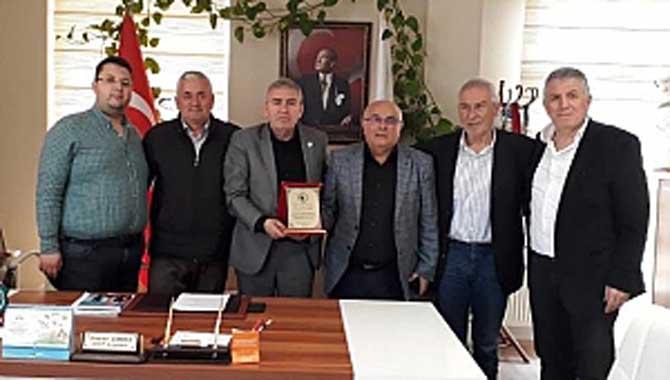 YAŞAR ZIMBA’YA TEŞEKKÜR ŞİLTİ