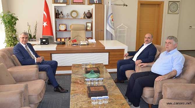 BAŞKAN KILIÇ YÜCE’Yİ AĞIRLADI