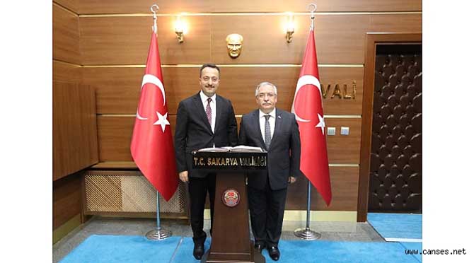Bilecik Valisi Şentürk’ten Vali Nayir’e Ziyaret