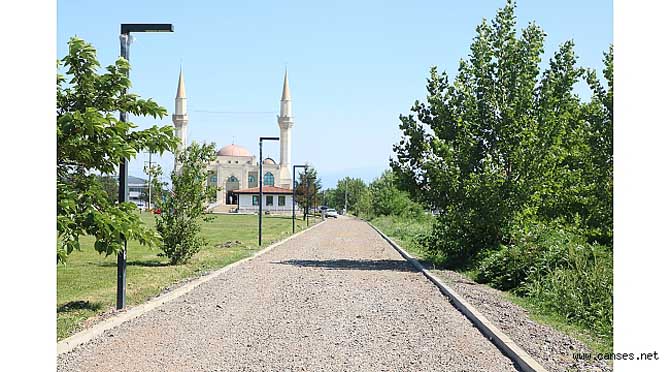 Bisiklet ve yürüyüş yollarında son aşama