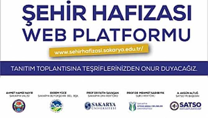  SAKARYA ŞEHİR HAFIZASI WEB SİTESİ SATSO’DA TANITILACAK