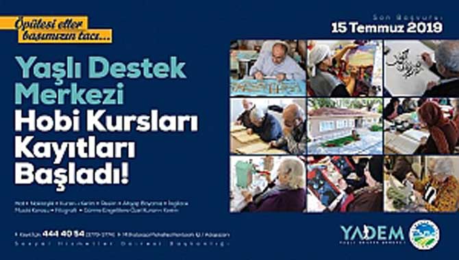 YADEM’de hobi kursu kayıtları başladı
