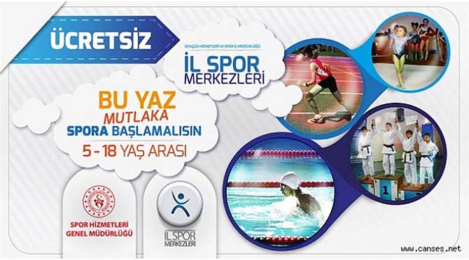 Yaz Spor Okulları Kapılarını Açıyor