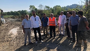 Afet bölgelerinde acılar paylaşıldı