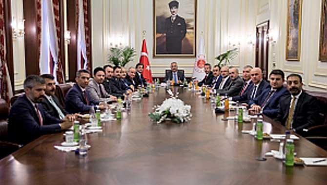 Baro Başkanı Burak Adalet Bakanı Gül’ü ziyaret etti