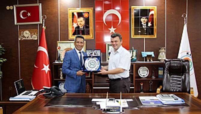 Baro Başkanı Burak’tan İlçe Belediyelere ziyaret