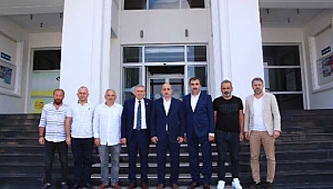 BAŞKAN KILIÇ’A SAKARYASPOR’ DAN ZİYARET