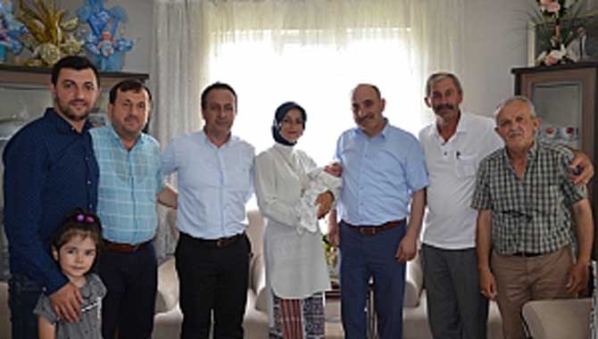 BAŞKAN KILIÇ’TAN ‘HOŞGELDİN BEBEK’ ZİYARETLERİ