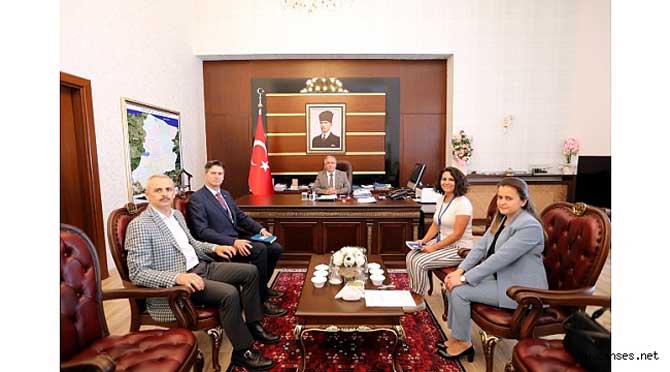 BM Dünya Gıda Programı Bölge Müdüründen Vali Nayir’e Ziyaret