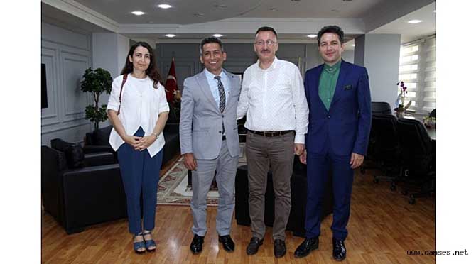 Burak’tan Işıksu’ ya ziyaret: Adli Yardım Projesi Konuşuldu