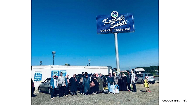 Engelli aileleri Kadınlar Plajı’nda