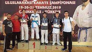 GEYVE ÇANAKKALE' DEN 6 MADALYA KAZANDI