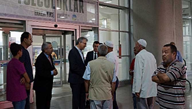 Hacı adayları kutsal topraklara yola çıktı