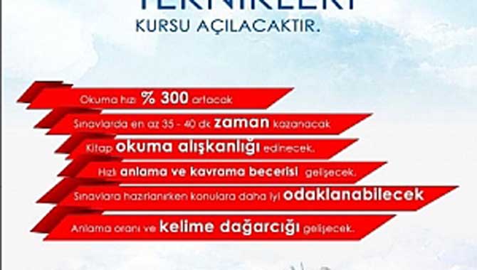Hızlı Okumak İsteyenler İçin