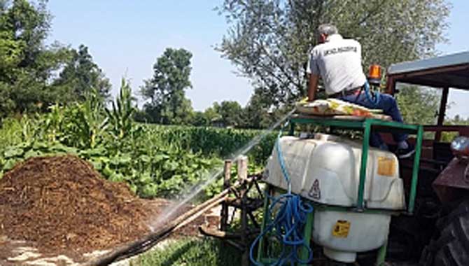 İLÇE GENELİNDE LARVA VE UÇKUN İLAÇLAMA ÇALIŞMALARI