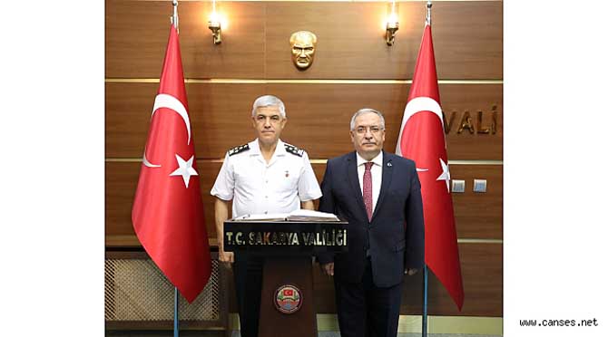 Jandarma Genel Komutanı Çetin’den Vali Nayir’e Ziyaret
