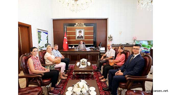 Kültür ve Turizm Bakanlığı Heyeti Vali Nayir’i Ziyaret Etti