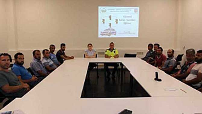 AGDAŞ Personellerine Güvenli Sürüş Kuralları Eğitimi Verildi