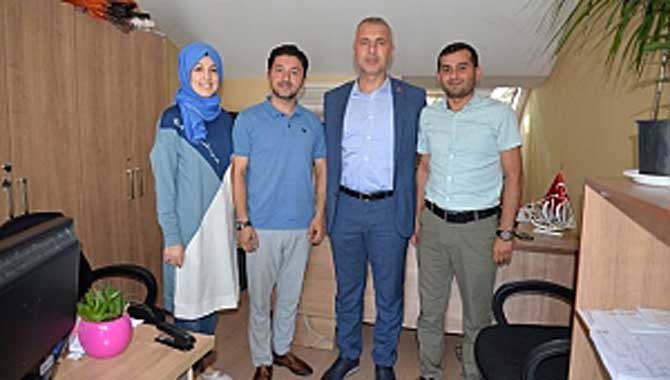 Başkan Babaoğlu belediye personeli ile bayramlaştı