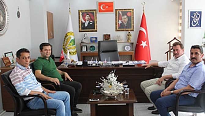 HAKAN YAVUZ ERDOĞAN’DAN BAŞKAN GÜNDOĞDU’YA ZİYARET