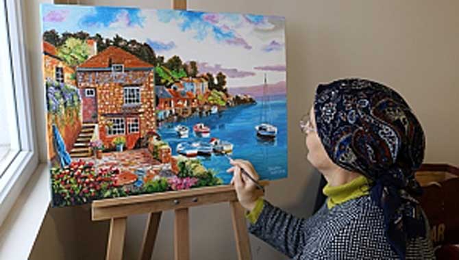 Hobi kursları ile en güzel eserler