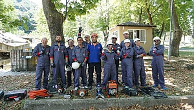 SAÜDAK Hafif Arama Kurtarma Eğitimini Tamamladı