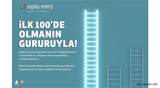 Sepaş EnerjiCapital 500 listesinde ilk 100’de