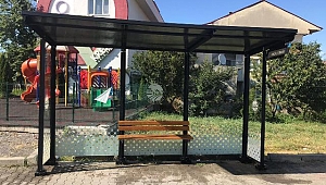 Yolcu durakları temizleniyor