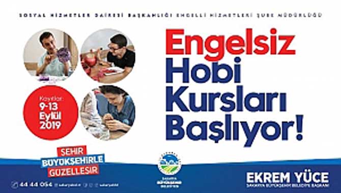 Engelsiz Hobi Kurslarında Yeni Dönem Başlıyor