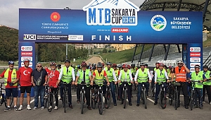 Halk bisiklet turu Ayçiçeği Vadisi’nde son buldu