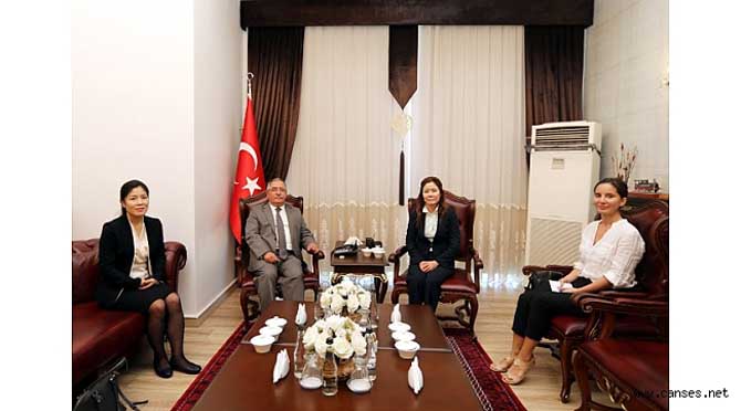 Kore Cumhuriyeti İstanbul Başkonsolosundan Vali Nayir’e Ziyaret