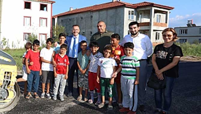 Rüstemler’de Asfalt Sevinci