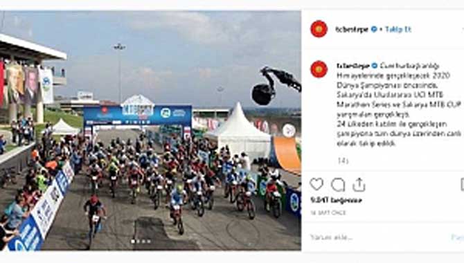 Sakarya MTB Cup tüm dünyada canlı yayınlandı