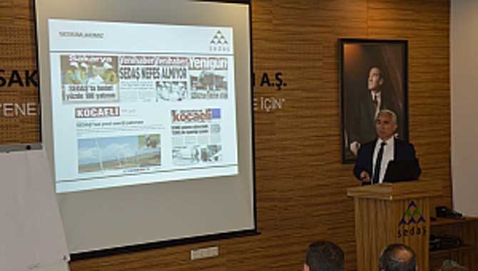 SEDAŞ VE TEDAŞ YÖNETİCİLERİ AYDINLATMA DENETİMİNİN BAŞARIYLA GEÇMESİNİ DİLEDİLER 